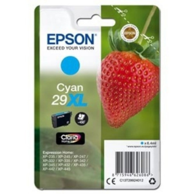 Epson T29XL C13T29924012 błękitny (cyan) tusz oryginalna