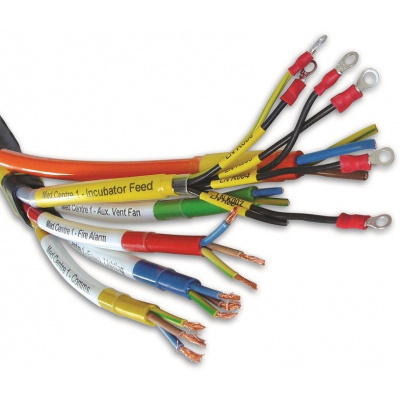Partex rurka termokurczliwa 91-YT31-0342, 3:1, 1,0-3,2 mm, 55 m, żółty