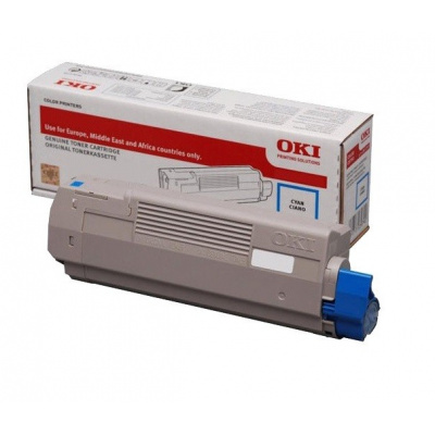 OKI 46490401 żółty (yellow) toner oryginalny