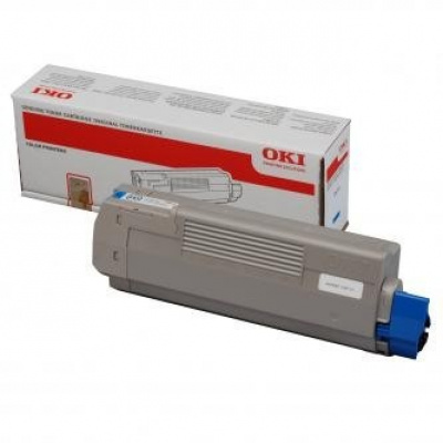 OKI 44315307 błękitny (cyan) toner oryginalny