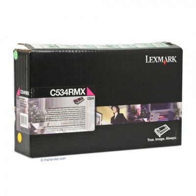 Lexmark C534RMX purpurowy (magenta) toner oryginalny