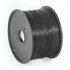 Gembird 3DP-PLA1.75-01-BK, 3D filament, PLA, 1,75mm, 1000g, Czarny (Black)