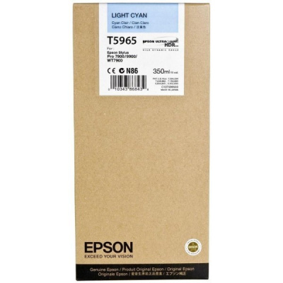 Epson T596500 jasno błękitny (light cyan) tusz oryginalna