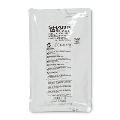 Sharp MX51GVBA czarny (black) oryginalny deweloper