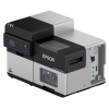 Epson ColorWorks C8000e (bk) C31CL02102BK, kolorowa drukarka etykiet, cutter, disp., USB, Ethernet, kit (USB), black, grey