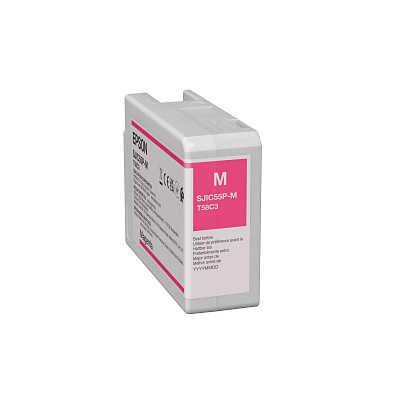 Epson SJIC55-M C13T58C340 do ColorWorks, purpurowy (magenta) oryginalny wkład