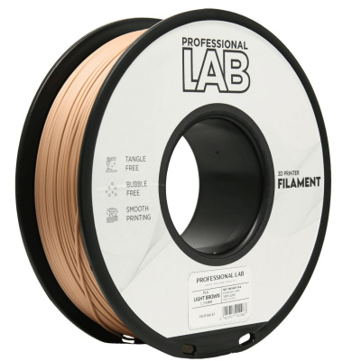 Professional Lab FG-P164-E1, 3D filament, PLA, 1,75mm, 1000g, Jasny brąz (Light brown)