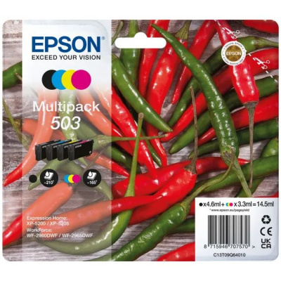 Epson 503 T09Q640 C13T09Q64010 kolorowa (CMYK) multipack oryginalnych kartridży