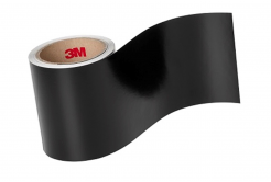 3M 7847 Materiały do drukarek etykiet, matowy, czarny/biały,  120 mm, 1 m