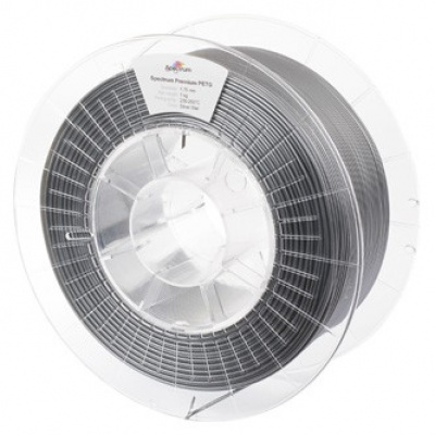 Spectrum 3D filament, próbka, Premium PET-G, 1,75mm, 80062, silver star