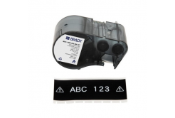 Brady M5C-1500-595-BK-WT / 170947, 38.10 mm x 7.62 m, Winyl, biały druk / czarny podkład
