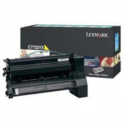Lexmark C7722YX żółty (yellow) toner oryginalny
