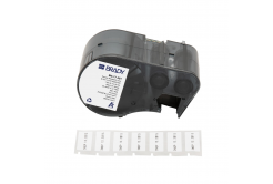 Brady M5-17-351 / 170856, 25.40 mm, Vinyl, czarny druk / biały podkład