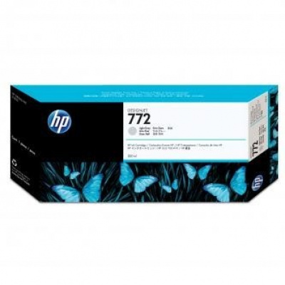 HP 772 CN634A jasny szary (light grey) tusz oryginalna
