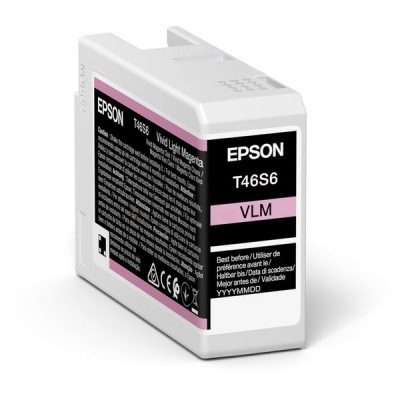 Epson T46S6 C13T46S60N jasno purpurowy (vivid light magenta) tusz oryginalna