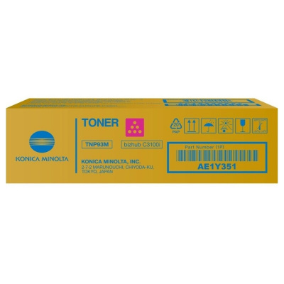 Konica Minolta TNP-93M AE1Y351 purpurowy (magenta) toner oryginalny