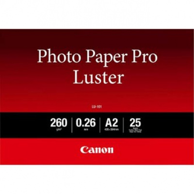 Canon Photo Paper Luster LU-101 6211B026, 16.54x23.39", A2, 25szt., błyszczący, biały, papier fotograficzny