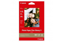Canon PP-201 Photo Paper Plus Glossy, papier fotograficzny, błyszczący, biały, 13x18cm, 5x7", 275 g/m2, 20 szt.