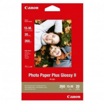Canon Photo Paper Plus Glossy 2311B018, 275 g/m2, 5x7", 13x18cm, 20szt., błyszczący, biały, papier fotograficzny