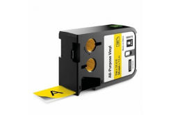 Dymo 1868773, 24mm x 7m, czarny druk / żółty podkład, taśma oryginalna
