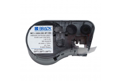 Brady MC1-1000-595-WT-RD / 131604, taśma samoprzylepna 25.40 mm x 7.62 m