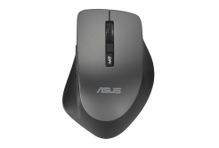 ASUS WT425/Ergonomiczna/Optyczna/Dla praworęcznych/1 600 DPI/Bezprzewodowe USB/Szara