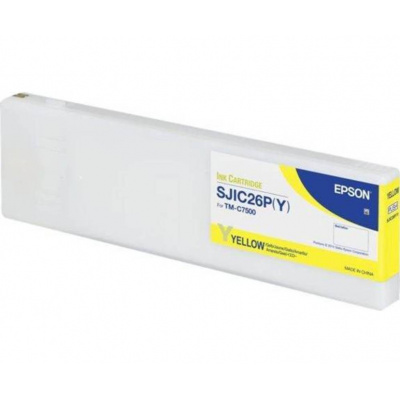 Epson SJIC30P-Y C33S020642 pro ColorWorszt., żółty (glossy yellow) tusz oryginalna