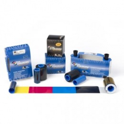 ZEBRA 800011-140 TTR taśma ZXP1 YMCKO kolorowa pro potisk 100 karet