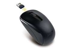 Genius Mysz NX-7005 31030017400, 1200DPI, 2.4 [GHz], Optyczne, 3 przyciski, Bezprzewodowa USB, czarny, AA
