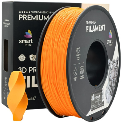 Smart Print FG-S123-E1, 3D filament, TPU 95A, 1,75mm, 1000g, Pomarańczowy (Orange)