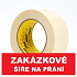 3M 5423 Kluzná lepicí páska, tl. 0,30 mm, různé šířky 50 mm x 16,5 m