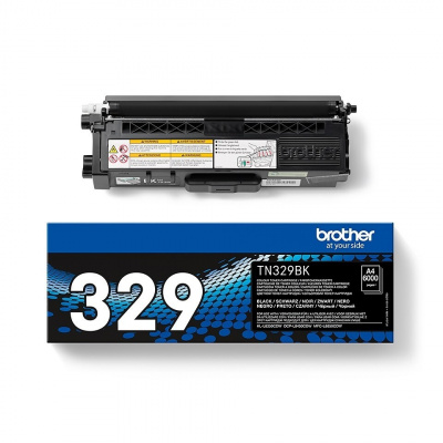 Brother TN-329BK czarny (black) toner oryginalny