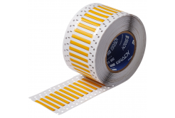 Brady LSZH-187-2-YL-2 / 141228, etykiety, THT Low Smoke Halogen Free Permasleeve Wire Marking Sleeves, 25.40 mm x 8.50 mm