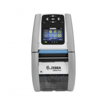Zebra ZQ610 PLus ZQ61-HUWAE04-00, Healthcare, 19mm Core, RS232, BT (BLE), Wi-Fi, 8 dots/mm (203 dpi)