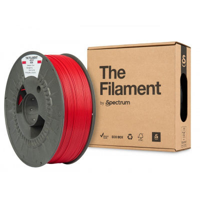 "The Filament" by Spectrum TF-24210, ASA, 1,75mm, 1000g, Czerwony (Pure red)