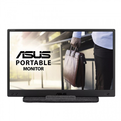 Monitor ASUS ZenScreen MB166B 90LM07D3-B02170, 15,6", IPS, FHD, 60Hz, 25ms, czarny, 3R