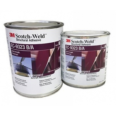 3M EC-9323 B/A Scotch-Weld™ Wzmocniony klej epoksydowy, zestaw = 1 litr (A = 769 ml + B = 231 ml)